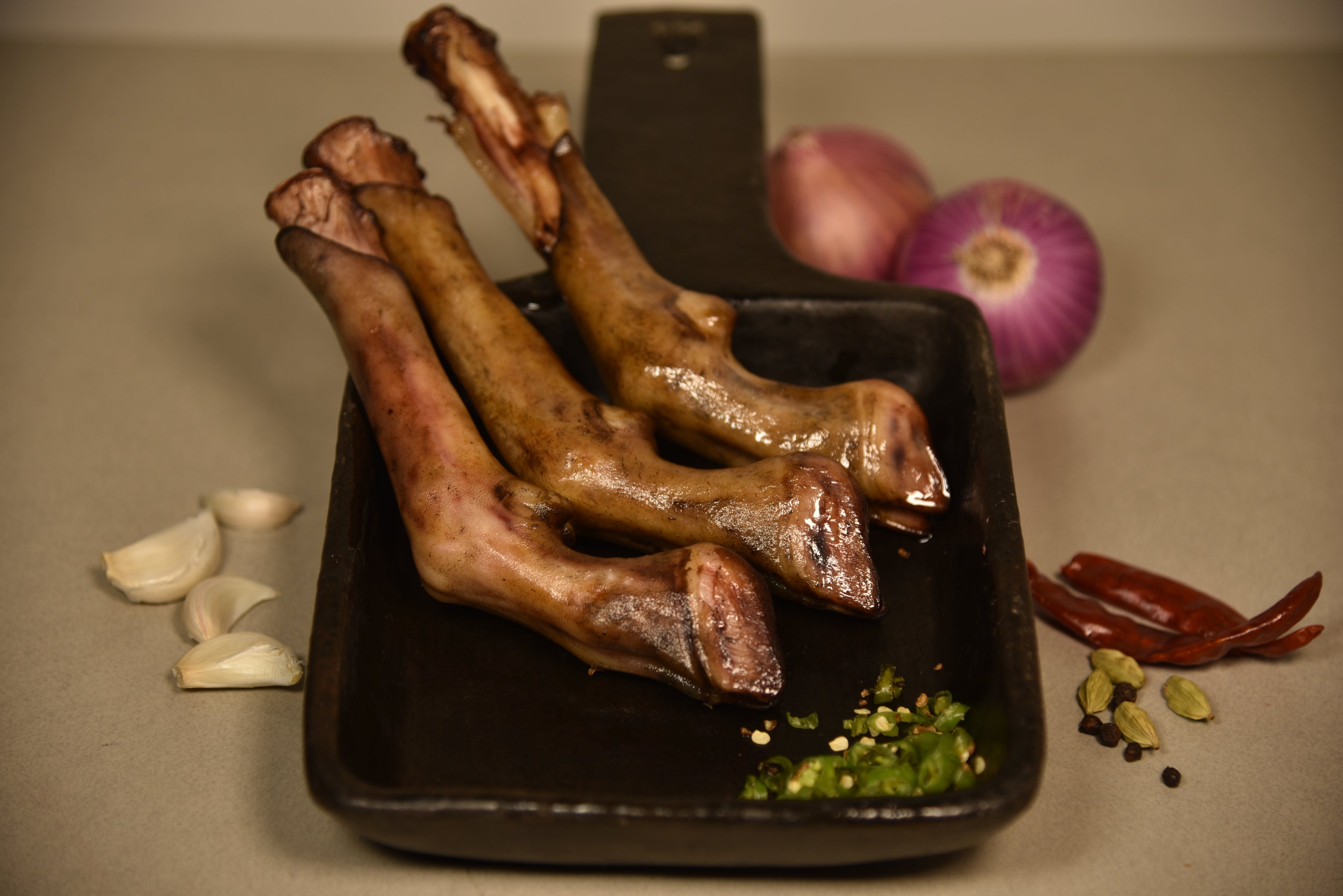 Mutton paya 4pc (feet)